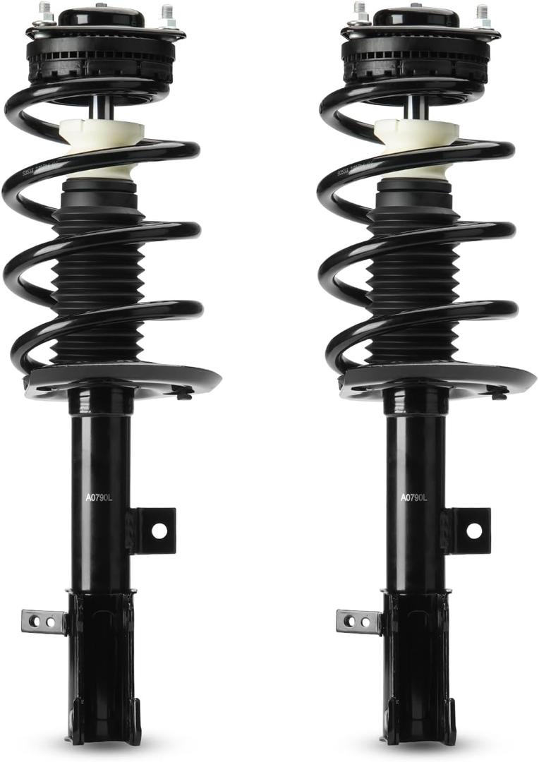 ILONPA 172509 172510 Front Struts Shocks for 2009-2019 Dodge Journey 3.6L V6 Engine (Exc. 4CYL Engine), w/Coil Springs Strut Shock Absorbers Assembly 2010 2011 2012 2013 2014 2015 2016 2017 2018