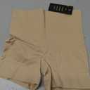 Womens Seamless Shaping Boyshorts Panties Tummy Control Underwear Slimming Shapewear Slip Shorts (Medium, #A2 Beige(light Tummy Control))