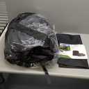 10L0L Upgrade 4 Passengers Golf Cart Enclosure for Club Car Precedent - Short Roof Deluxe 600D Enhanced Waterproof Transparent Golf Cart Driving Rain Cover with 4 Heavy Duty Zippers