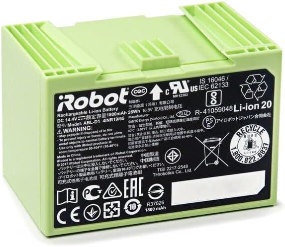 iRobot Roomba Authentic Replacement Parts - Lithium Ion Battery for Roomba e & i Series Robot Vacuums