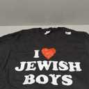 I Love Jewish Boys Funny Apparel T-Shirt L