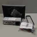 EKAT 10 inch Detachable Single Din Car Stereo with Apple CarPlay and Android Auto, 10.1 Touch Screen 1 Din Radio with Mirror Link/1080P/EQ Audio/SWC/Bluetooth +Backup Camera+MIC