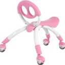 Pewi Walking Ride On Toy - From Baby Walker to Toddler Ride On for Ages 9 Months to 3 Years Old (Pink)