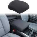 Voodonala for 2018 2019 2020 2021 2022 2024 2025+Dodge RAM 1500 2500 3500 Center Console Cover Armrest Pad Cover Trim,for Dodge RAM Interior Accessories Black