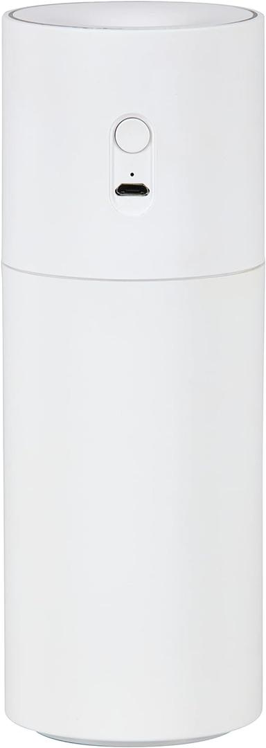 Homedics Portable Humidifier - Small Air Humidifiers for Bedroom, Plants, Office, Travel - Cool Mist Humidifiers, Color-Changing Accent Light, 2 Mist Settings, White