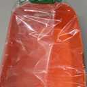 COVRA 2-Pack Plastic Storage Bins, Small Storage Baskets, Organizers for Home & Office, 9.6 x 6.3 x 4.7 Inches (Orange)