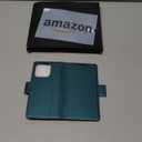 for iPhone 15 Pro Case Wallet with RFID Blocking Card Holder, PU Leather Kickstand Protective Flip Phone Cover Fit for iPhone 15 Pro 6.1", Bluish Green