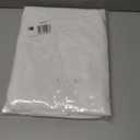 Hiasan White Round Tablecloth 90 Inch - Waterproof Stain Resistant Spillproof Polyester Fabric Table Cloth for Dining Room Kitchen Party