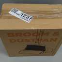 Broom and Dustpan Set, 54 Long Adjustable Household Hand Broom with Dustpan Teeth to Clean Hair Broom with Dustpan Set Heavy Duty to Clean Hair for Home Lobby Office (Pink)