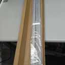 LazBlinds No Tools No Drill 1" Vinyl Mini Blinds, Cordless Blinds for Windows, Light Filtering Horizontal Window Blinds & Shades, 33 1/2" W x 48" H, Grey