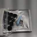 Cuttable Blackout Shades Fabric Sheet, Blackout Curtains for Bedroom, Portable 100% Black Out Window Cover Film, No Drill Window Blinds, Sun Heat Light Blocker for Travel Media Dorm, 57'' W