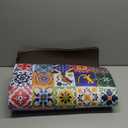 Amazon.com: weesire Boho Kitchen Rugs Set 2 Pieces Memory Foam Colorful Ceramic Comfort Tile Floor Mat Anti Fatigue Non-Skid PVC Runner Rug Water & Oil Proof Carpet for Kitchen Laundry Sink,17.3x28+17.3x47 Inch: Home & Kitchen