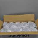 JollyPack 300 Pack Clear Plastic Cups 10 OZ Disposable Heavy-duty Hard Drinking Cups for Christmas, Wedding, Home, Dinner and other Events