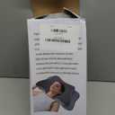 Cervical Neck Pillow for Pain Relief Sleeping, Contour Memory Foam Pillows, Ergonomic Side Sleeper Pillows for Adults, Cooling Orthopedic Neck Support Pillow for Back Stomach Sleepers (Queen Size, Dark Grey&grey)