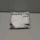 RUNNING GIRL Sports Bras for Women, Medium-High Impact Running Strappy Sports Bra with Removable Pads (White, L)