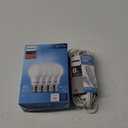 60W A19 4-Pack Basic Soft White (2700K) 800 Lumen (10W = 60W) Frosted Flicker-Free Light Bulbs