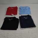 Albert Morris Mens Striped Short Sleeve Polo Shirts 4 Pack (X-Large, Magic Maui Pack)