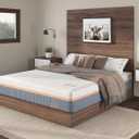 Nest & Wild Mattress Plush 12 Inch | Made in The USA | 100% Fiberglass-Free Cool Touch Cover | Ventilated Memory Foam | Bed in a Box | CertiPUR-US & OEKO-TEX100 Certified Foams (King)