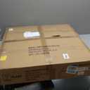 Flash Furniture Quincy Flag and Certificate Display Case, Solid Pine Wood Flag Shadow Box Fits 9x5 Folded Burial Flag, Mahogany Finish (4.5"Dx26.5"Wx26.5"H)