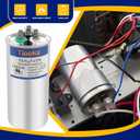 30+5 uF 30/5 MFD 5% 370V/440VAC Dual Run Round Start A/C Capacitor CBB65B Air Conditioner Capacitors for AC Unit Fan Motor Start or Heat Pump or Condenser Straight Cool