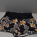 Roxy Women's Board Shorts - Quick Dry Bathing Suit Shorts, 2" Inseam - Swimsuit Bottoms (XL) (Brown/Black)