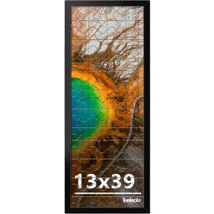 13x39 Picture Frame for Wall Display, 13x39 Black Picture Frame with Shatter Resistant Plexiglass, Stable and Sturdy 13 x 39 Poster Frame for Wall Display, Handpicked Gift Collection, 1 Pack