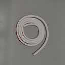 UOMTFAI Wall Cord Hider 78 Inch - Self-Adhesive Wire Cover Raceway for Walls, Flexible PVC Cable Concealer for Home and Office, W0.59 H0.39in - White