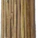 Bamboo Slat Fence 5ft x 14ft, Natural Split Fencing, Bamboo Privacy Fence Screen 5 Feet High, Privacy Fence for Garden, Divider, Balcony, Pool Side
