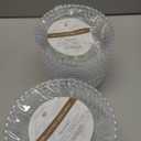 Exquisite Clear Plastic Bowls Disposable - 16 Oz - 20 Count - Disposable Soup Bowls - Great for Weddings Parties And Formal Occasions (5.25 inches (Diameter) x 2 inches (Height))