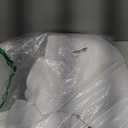 POLYTE 430 GSM Microfiber Quick Dry Lint Free Oversize Bath Towel Set, 6 Piece (Waffle Weave) (White)