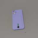 MZELQ TPU Wallet Compatible with iPhone 16 Plus Case, Card Holder Camera Protection Cover + Screen Protector, Push-able Slot for Girls Women -Purple