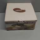 Chocolate Fondue Pot Set Electric Melting Machine, 4-Cup Capacity 4 Trays 5 Forks 1 Spatula Cheese Warmer, Ideal Gift for Couple Family & Date Night Idea House Warming Holidays Essentials