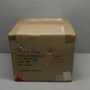 Kira Home Zurich 12" Rustic Farmhouse Semi-Flush Mount Ceiling Light + Glass Shade, Warm Brass Finish