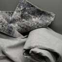 3x20 ft Extra Long Hallway Runner Rug - Non-Slip Washable Floor Runner with Rubber Backing, Modern Low Pile Thin Wide Carpet for Entryway, Kitchen, Living Room（Blue Grey, 3x20）