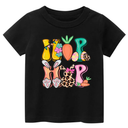 Hip Hop Easter Shirt, Easter Bunny Shirt, Carrot Shirt T-Shirt (Size 110, Black)