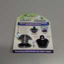 TubShroom Ultra Revolutionary Bath Tub Drain Protector Hair Catcher/Strainer/Snare, Stainless Steel, Stainless Combo