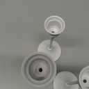 Candlestick Holders White, 3 Packs Taper Candle Holder for Candlesticks, Candle Sticks Holder Decor for Home Decor