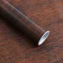 Dimoon 236"x17.7"Peel and Stick Wood Wallpaper Red Brown Wood Paper Red Dark Brown Wood Contact Wallpaper Waterproof Wood Plank Removable Rustic Self Adhesive Vintage Desk Table Cabinet Vinyl Roll