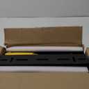 HANDT Overhead Garage Storage Rack, Connectable Heavy Duty Metal Ceiling Rails For Garage Storage Organization Shelving System, Hanging Racks For Tote Containers, Supports Up To 6 Bins, 4 Sets Black