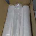 [6 Rolls] Food Storage Bags, 64 in Length Clear Plastic Produce Bags on a Roll for Fruits, Vegetable, Bread, Grocery Bags 