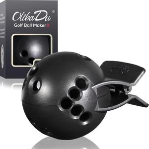 Golf Ball Marker Template for Rapsodo MLM2PRO Mobile Launch Monitor (Black)