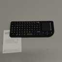 Mini Keyboard with Touchpad, Mini Bluetooth Keyboard, 2.4G Ultra-Thin Handheld Wireless Portable, Suitable for PC/Tablet/TV/Smartphone, Suitable for Travel, Office and Home UseRechargeable