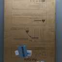 51" Extra Tall Cat Gate 30"-49.27" Wide, Auto Close, Pressure Mounted, for Cats & Small Dogs, Hallway, Stairs, Kitchen, Not Baby Gate,White