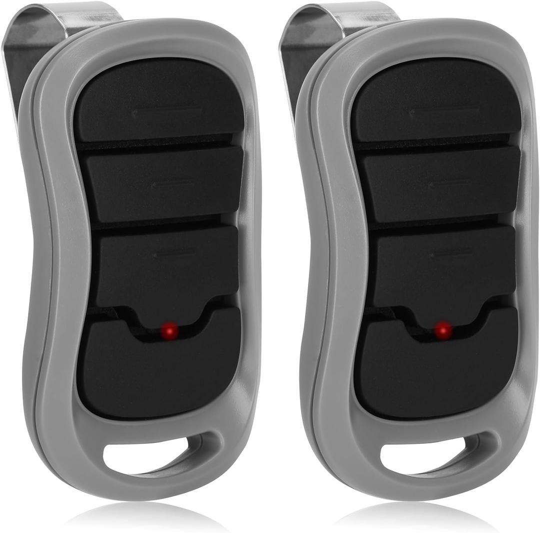 2 pack for Genie Garage Door Opener Remote, Compatible with Genie IntelliCode/Overhead CodeDodger Garage Door Opener, G3T-R O3T-A O3T-BX 315/390MHZ