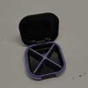 Small Pill Case, Travel Pill Organizer, Small Pill Box, Pill Container for Purse 4 Compartments, Daily Compact Travel Medicine Holder for Vitamins Medication (Black)