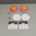 Kidde Smoke & Carbon Monoxide Detector, 10-Year Battery Powered, Voice Alerts, LED Warning Light Indicators, 2 Pack