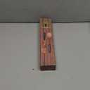 2 Pcs Wooden Spatula Set for Cooking Non Toxic Teak Kitchen Utensils Slotted Pancake Turner Flat Wood Wok Spatulas Bamboo Spoon for Cooking Utensil Set Spurtle Scraper Black Fish Egg Flipper Spatula