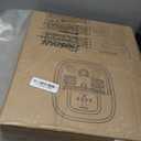 HOSPAN Collapsible Foot Spa with Heat, Bubble, Red Light, and Temperature Control, Foot Bath Massager with 8 Shiatsu Massage Rollers, Pedicure Foot Spa for Relaxation and Stress Relief, Black