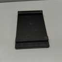 Nuogo Wood Riser Tray Soap, Stand Soap Tray for Kitchen Sink, Wood Pedestal for Kitchen Counter Sink Stand Decorative Rustic Bathroom Dishes Plant Bottles Candles Display(9 x 6 Inch,Black)