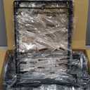 HapiRm Over Door Organizer Storage - Separable Door Organizer Hanging with 6 Metal Large Capacity Baskets for Bathroom Bedroom Kitchen Pantry Closet (Black)